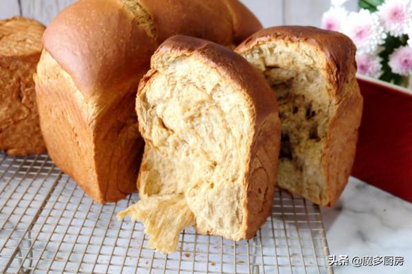 咖啡口味麵包又香又軟，媽媽第一次做就被倆孩子誇獎：太好吃了