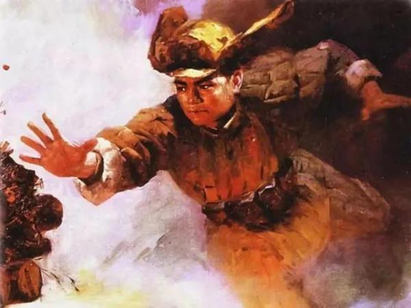 19歲的特等功臣：連炸兩個地堡，飛身堵住槍眼，犧牲後雙手仍不松