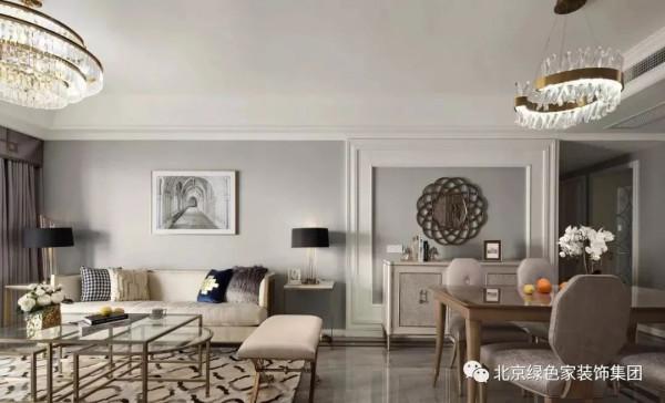 綠色家裝飾：142㎡現代古典歐式混搭風，高階優雅有質感