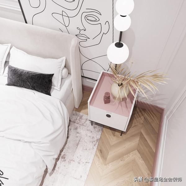 新古典主義室內拼接有鼠尾草綠和粉紅色裝飾,打造這套精緻的公寓 新古典主義室內拼接有鼠尾草綠和粉紅色裝飾,打造這套精緻的公寓