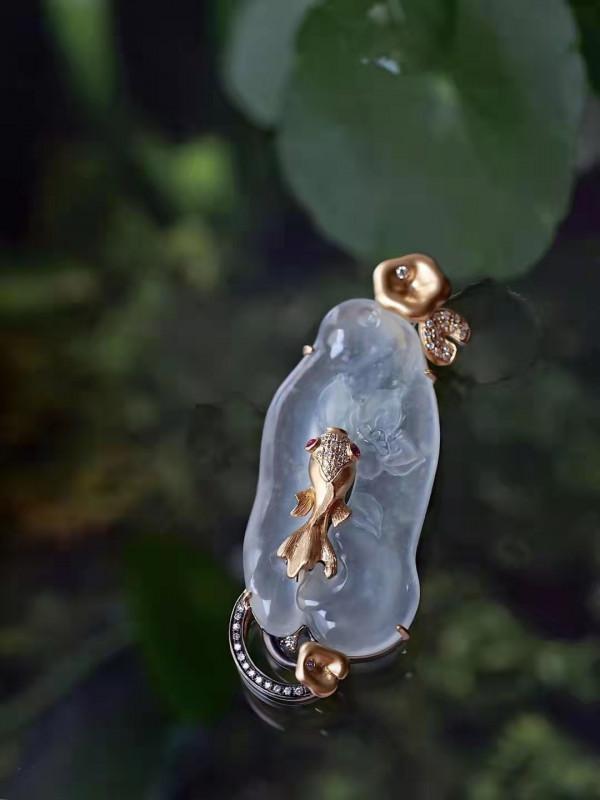 將魚之美在首飾上完美演繹,寶詩龍仙氣繚繞,國風首飾意境優美 將魚之美在首飾上完美演繹,寶詩龍仙氣繚繞,國風首飾意境優美