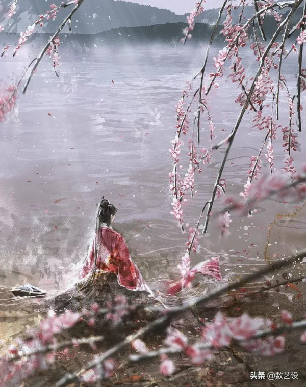 太美了！古詩文變成插畫，每一張都想存成桌布