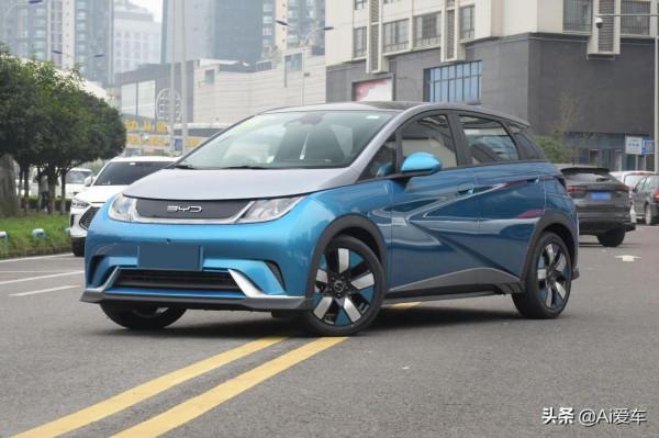 價格便宜，續航401KM的家用快充代步車，都養得起，比亞迪海豚