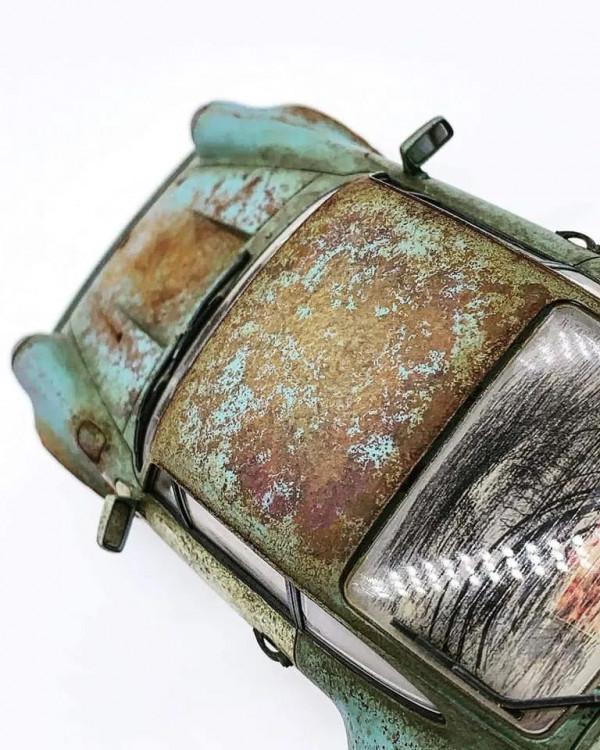 好好的模型，又給做成殘破不堪的樣子了