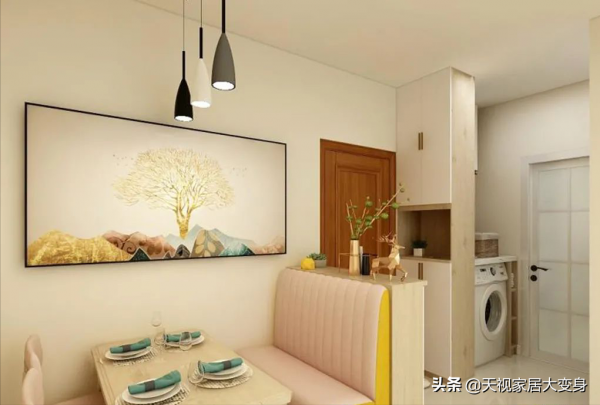 獨居老人換新房，60㎡一室一廳臥室如何擺下兩張床，看圖便知