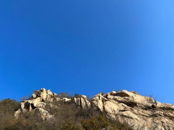 父子徒步登山遊記-北京鳳凰嶺