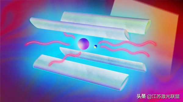 鐳射束讓離子成為靜止畫面 鐳射束讓離子成為靜止畫面