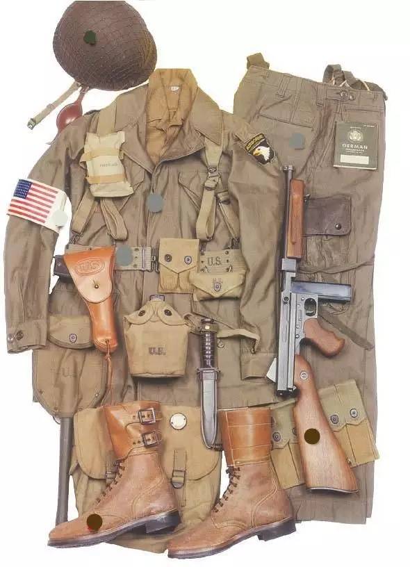 二戰時,美軍士兵的單兵武器都是怎麼配發的? 二戰時,美軍士兵的單兵武器都是怎麼配發的?