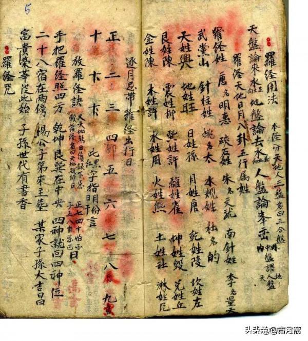 一本術數類古籍《地理三合秘書》 一本術數類古籍《地理三合秘書》