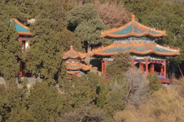 初冬頤和園 西堤觀六橋