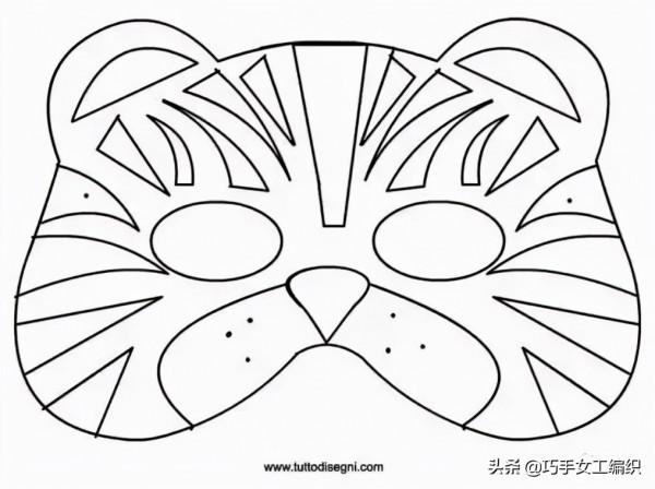 幾張彩紙就搞定了孩子想要的面具，還要花錢去買嗎？（附教程）