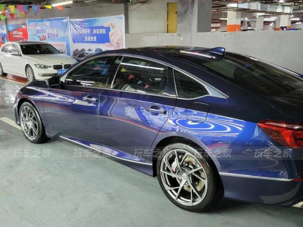 追求原廠品質 廣西車友的本田INSPIRE改裝畢業貼