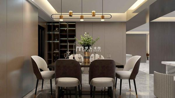 夢天木作·格調樣板間丨99m²新現代輕奢，奢華有度，時尚精緻家
