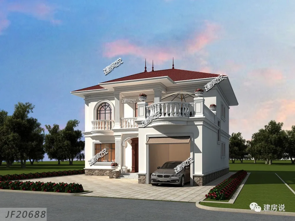 二層巴洛克別墅，氣質獨特，造型優美，看過一眼就忘不了