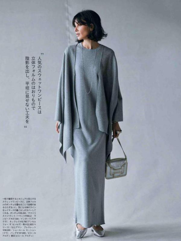 四五十歲的女人開春這樣穿，學會黑白灰的&OpenCurlyDoubleQuote;高階配色&rdquo;，洋氣優雅