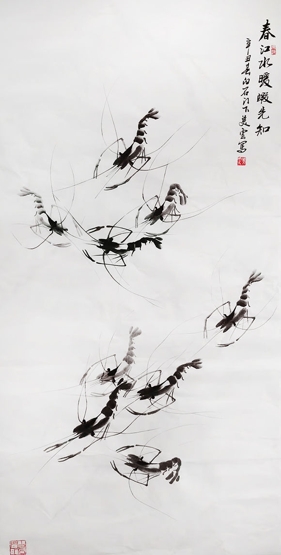 著名畫家胡美雲——畫風飄逸俊秀清新自然