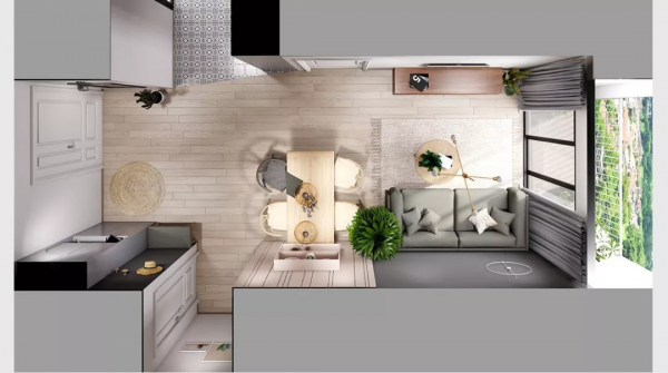 房子面積太小，客廳餐廳無法兼得？這有30種解決辦法