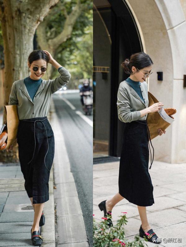 今年秋天流行穿“針織衫”,搭配黑色西裝褲灑脫時髦,優雅大方 今年秋天流行穿“針織衫”,搭配黑色西裝褲灑脫時髦,優雅大方