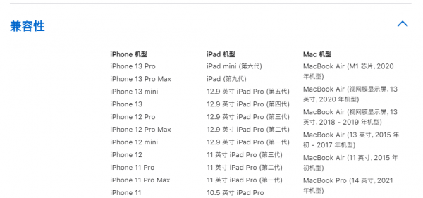 蘋果上架一塊布,售價145元,還只支援新裝置使用 蘋果上架一塊布,售價145元,還只支援新裝置使用