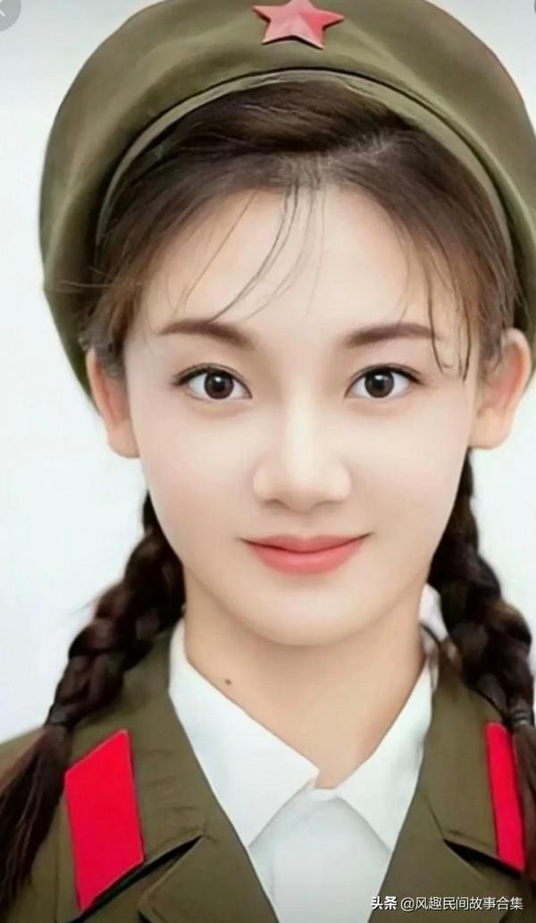女明星們，穿軍裝誰最漂亮，女神永遠是女神