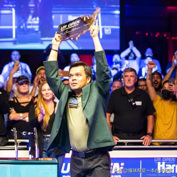 「美國公開賽」葉浚惟送禮 比亞多直落10局連場逆轉 賽事誕生新王