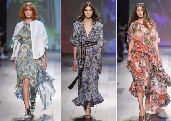 如何把碎花裙穿出秋日氛圍感？看陳數就知道，這樣選簡單還顯氣質