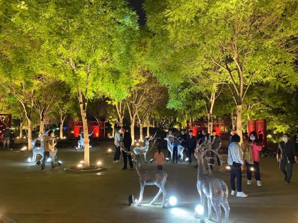 中秋國慶河北正定園博園大型實景演出《醉美古城，“愛”在正定》