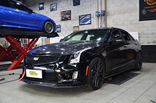 凱迪拉克ATS-L 全面黑化改裝打造黑武士風格