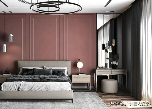 這些輕奢系臥室裝修設計真美