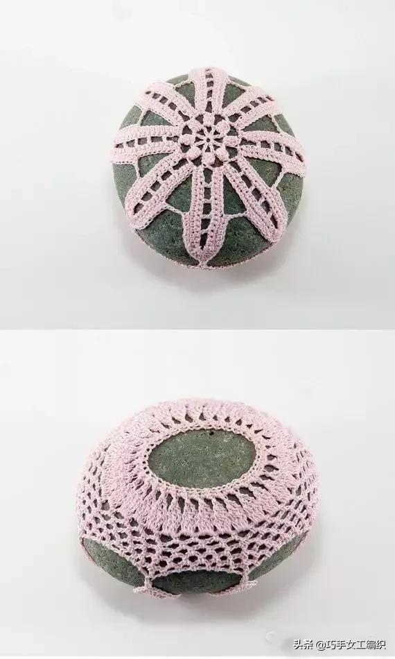 路邊撿些石頭，用毛線鉤起來給它們穿&OpenCurlyDoubleQuote;新衣&rdquo;吧~（附圖解）