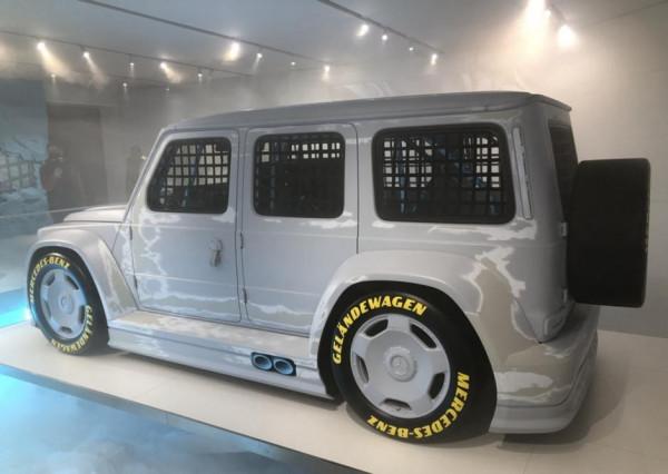 藝術到了極致可能就會“反智”，這臺賓士大G是不是像玩具？