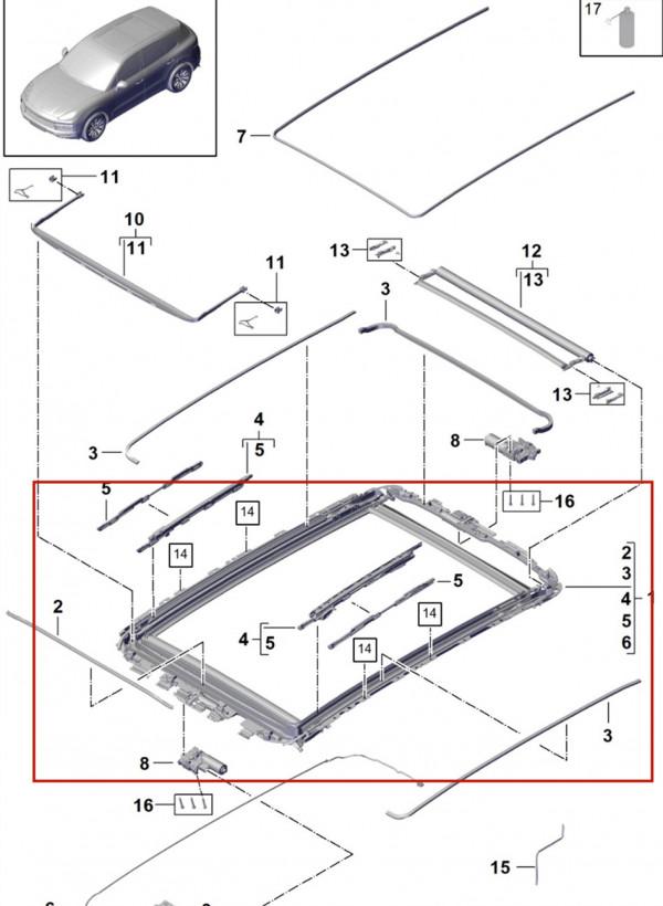 保時捷Cayenne天窗異響怎麼解決? 保時捷Cayenne天窗異響怎麼解決?