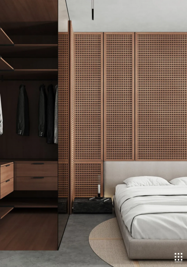 62㎡水泥灰+原木，溫暖舒適