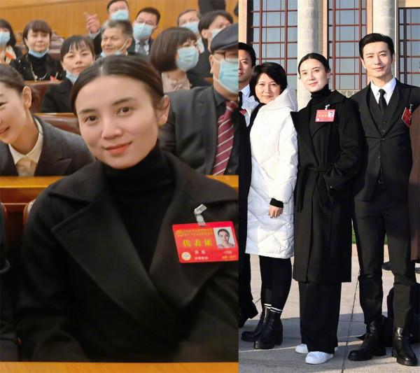 明星開會穿什麼？劉濤正裝一身正氣，佟麗婭穿2萬+外套搭配樸素