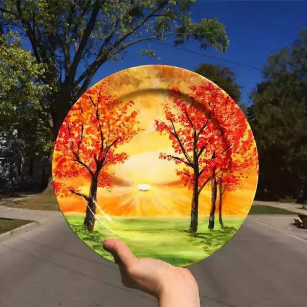 從服務員到藝術家，她只做了一件事