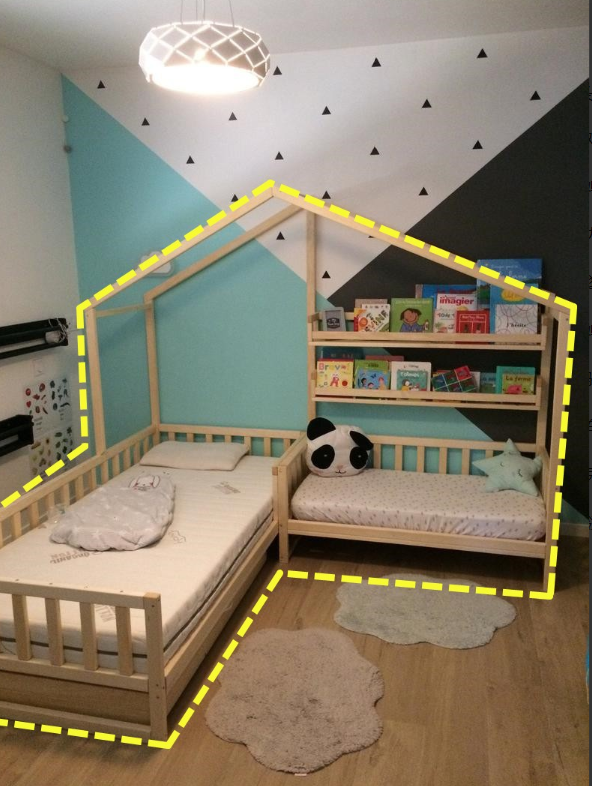 臥室不足10㎡也別擺上下鋪，換成這種空間利用率高，更安全實用