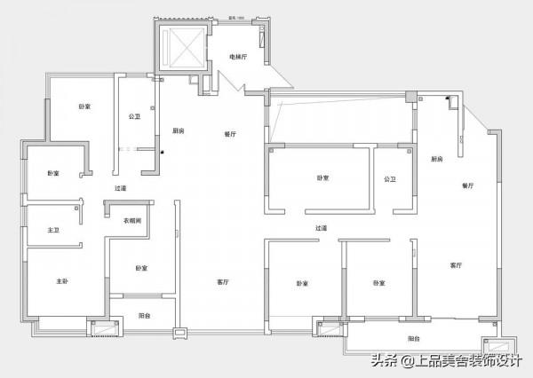 江蘇夫婦將兩套房打通，以現代時尚為格調，卻裝出大豪宅的視覺感