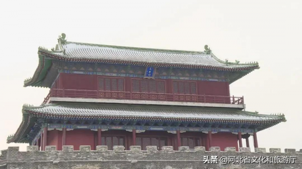 正定古城雪霽初晴美如畫