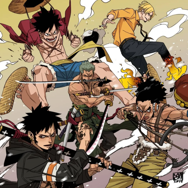 畫熱血漫畫的人設，真酷