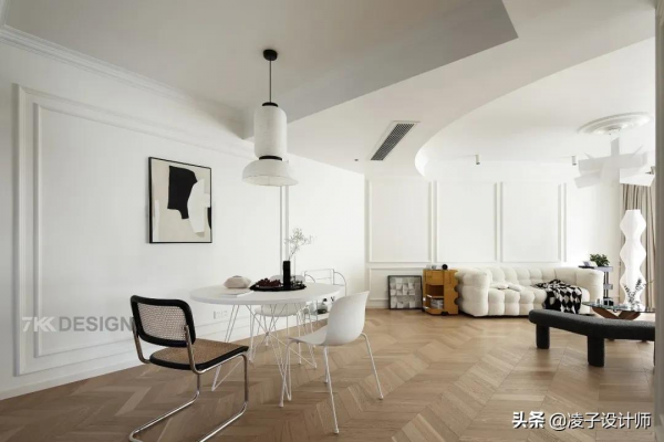 90後小姐姐的135㎡輕法式美家！簡約中不失浪漫優雅