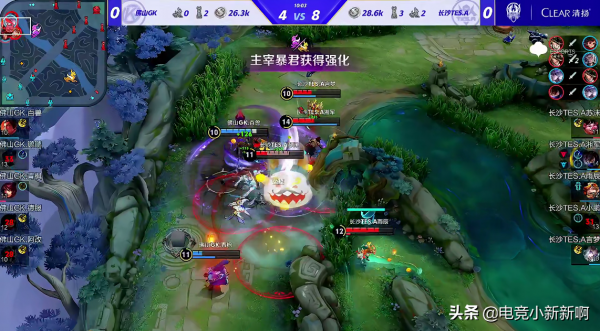 野王湘軍無敵C，滔搏暴打GK拿到5分！瓶子：3年了，TES戰勝了心魔