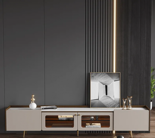 月影客廳搭配“小心機”，這樣的意式輕奢風也太驚豔了吧