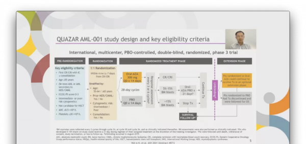 ASH五分鐘丨張蘇江教授盤點急性髓細胞白血病領域重磅研究