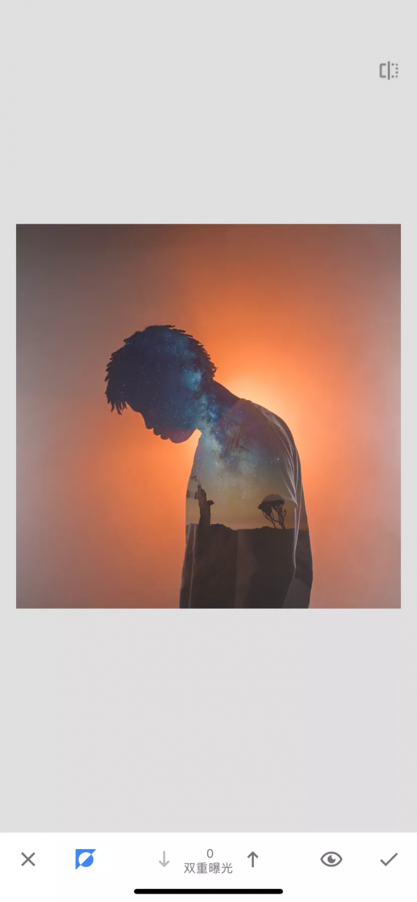 超炫酷的雙重曝光效果,手機APP就能做出來 超炫酷的雙重曝光效果,手機APP就能做出來