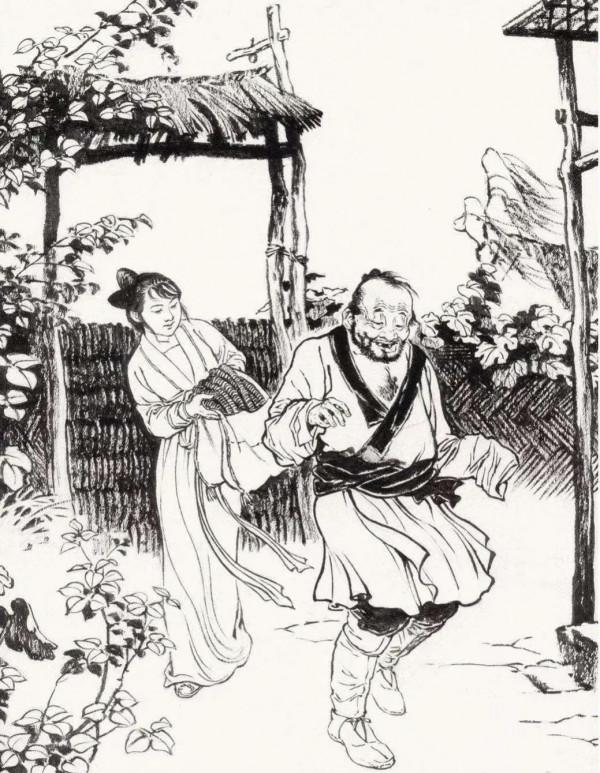 民間故事：男子賣完豆腐，回家見妻子怪笑，阿公說快點走，莫回頭