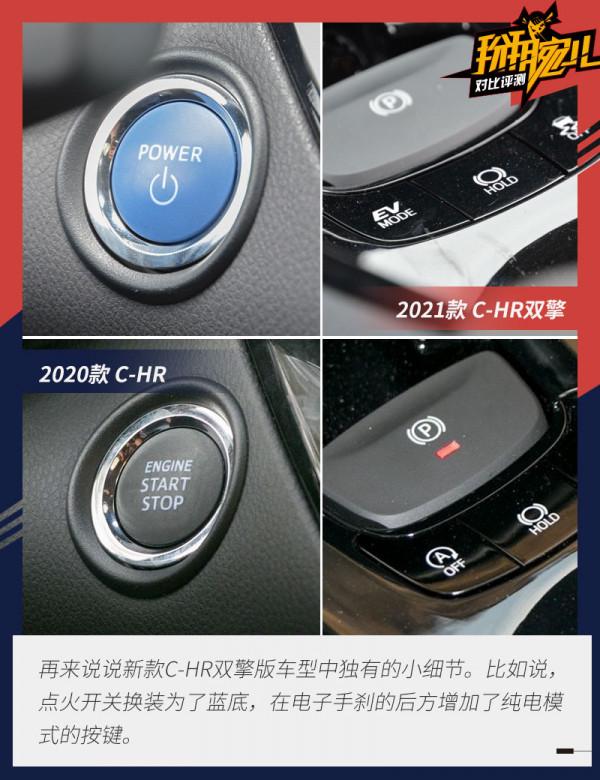 除了新增雙擎還有何變化?豐田C-HR新老車型對比 除了新增雙擎還有何變化?豐田C-HR新老車型對比
