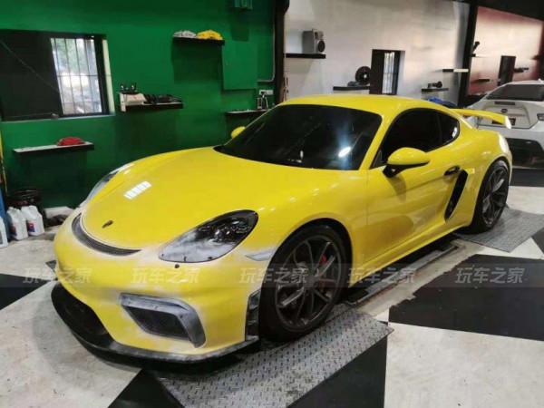 做新品小白鼠 保時捷718 Cayman改裝1:1 GT4包圍 做新品小白鼠 保時捷718 Cayman改裝1:1 GT4包圍