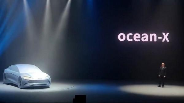 比亞迪ocean-X概念車釋出 零百加速2.9秒 續航超1千公里 比亞迪ocean-X概念車釋出 零百加速2.9秒 續航超1千公里
