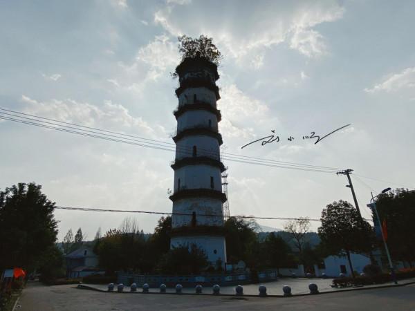 安徽宣城有一座清代古塔，作為省級重點文物，很多遊客卻還不知道