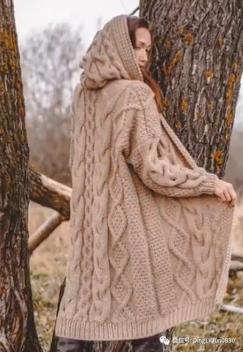 「針織作品」60款時尚流行的中長款開衫（尋找靈感）